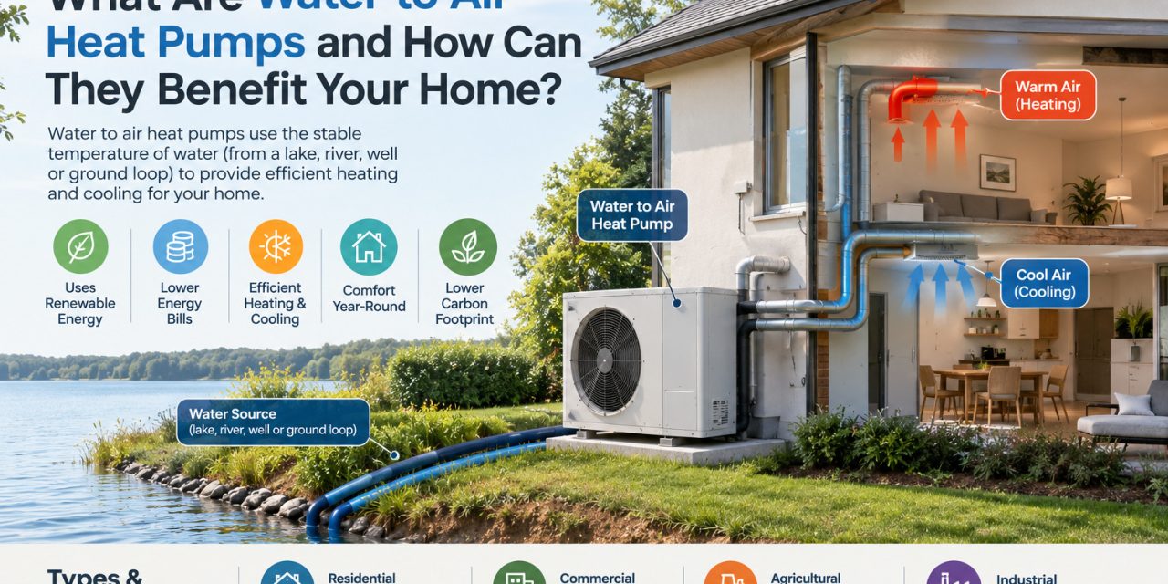 What Are Water to Air Heat Pumps and How Can They Benefit Your Home?