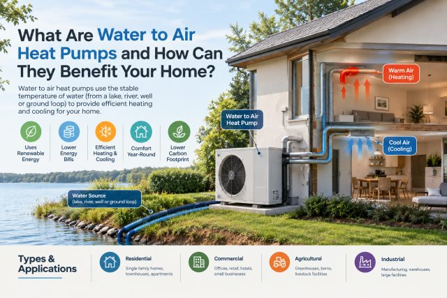 What Are Water to Air Heat Pumps and How Can They Benefit Your Home?